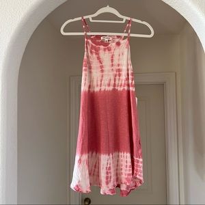 Tie dye sleeveless dress
